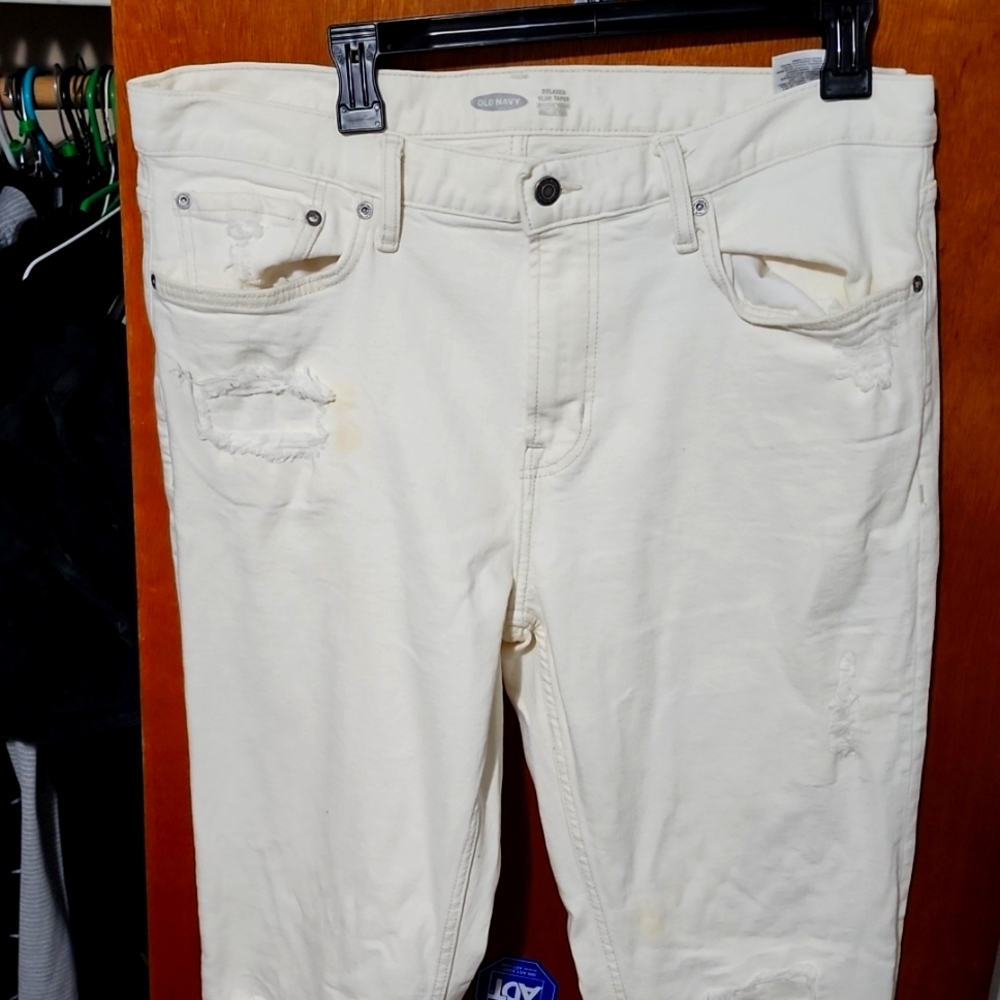 Beige big and tall Jean
